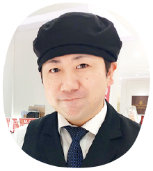 写真：オークスハート 日本橋店 店長 坂田耕一さん