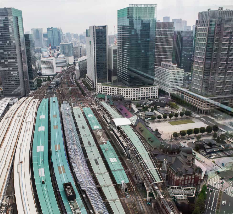 駅風景写真