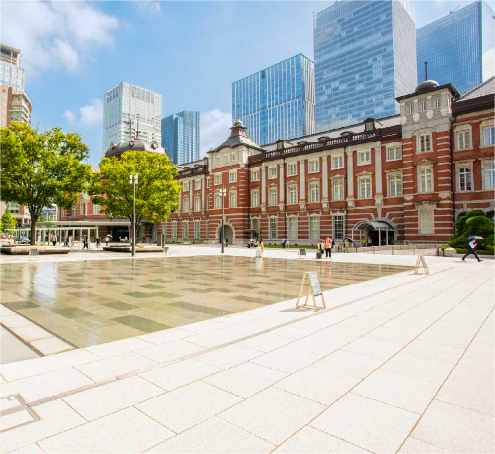 駅風景写真