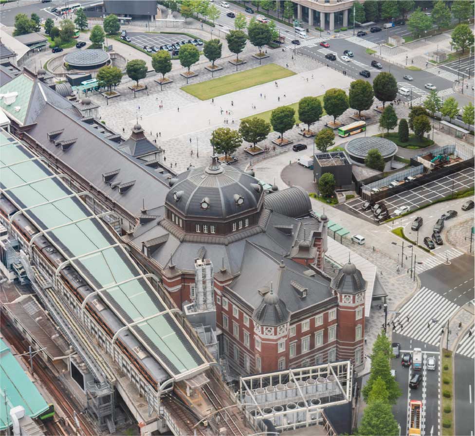 駅風景写真