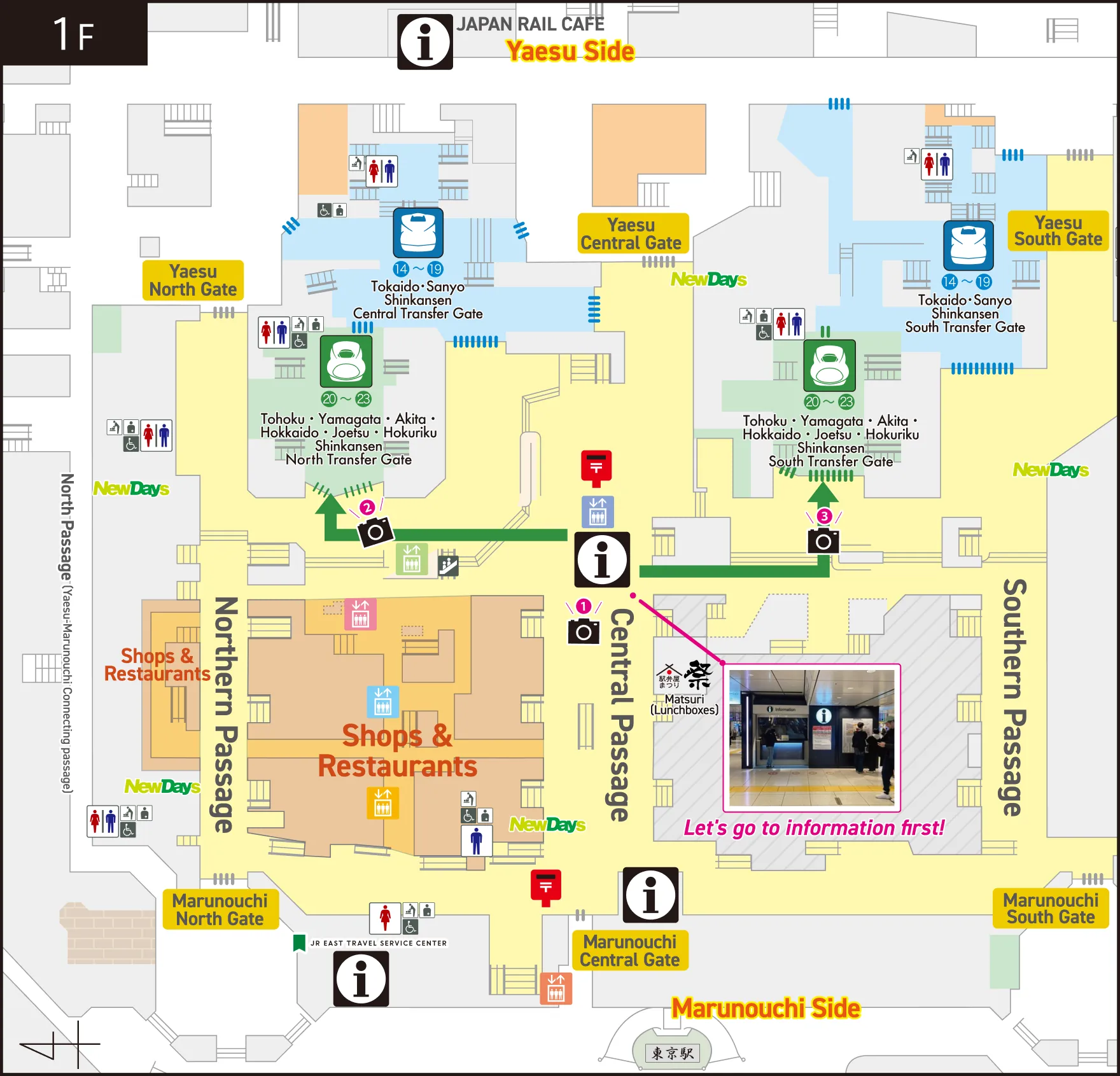 Tohoku・Joetsu・Hokuriku Shinkansen Map