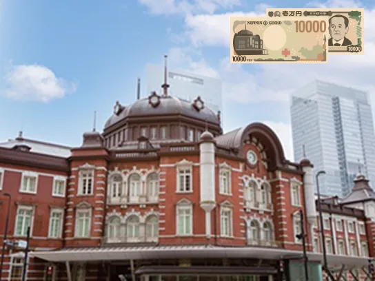 Let’s take a look behind the scenes of the “new” 10,000-yen bill at the Marunouchi North Gate!