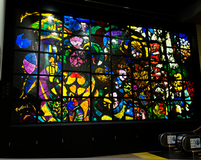 Keiyo Line Concourse Stained Glass