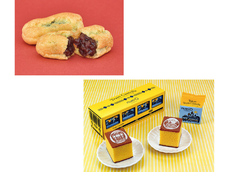 nuevo by BUNMEIDO「シューアズキ」と「トレインカステラ」