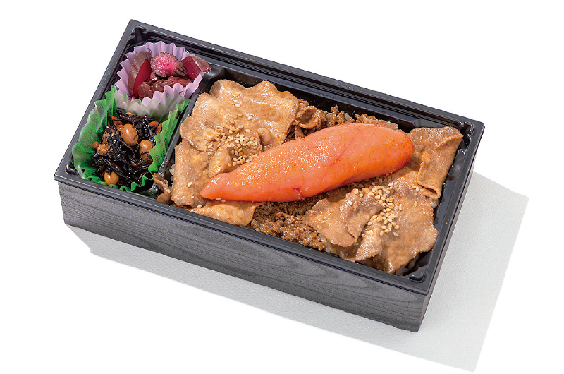 牛たんと明太子のお弁当
